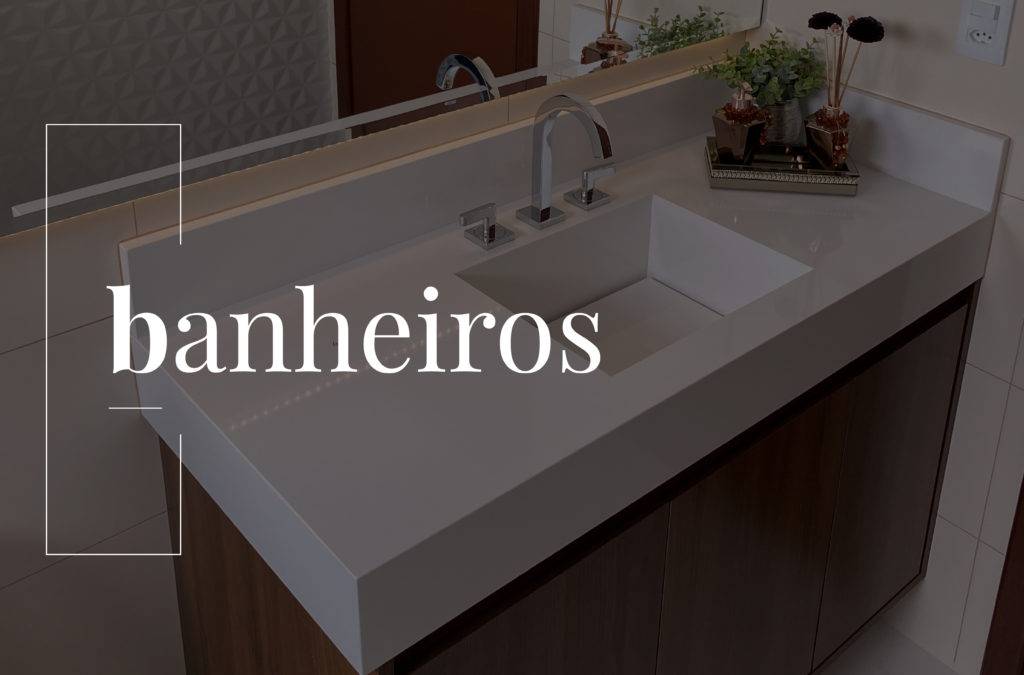 Inspiração de banheiros com móveis planejados para todos os gostos