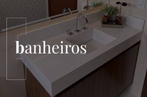 Inspiração de banheiros com móveis planejados para todos os gostos